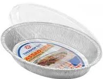 ASSADEIRA DE ALUMINIO OVAL 4 LTS-C/25