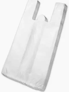 SACOLA FINA BRANCA 30X45