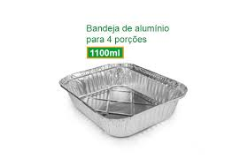 BANDEJA ALUMINIO 1100 ML