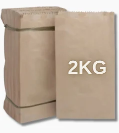 SACO PAPEL PARDO LISO - 2 KG