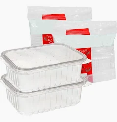 KIT POTE 500 ML RETANGULAR