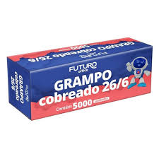 Grampo Cobreado 26/6 com 5000